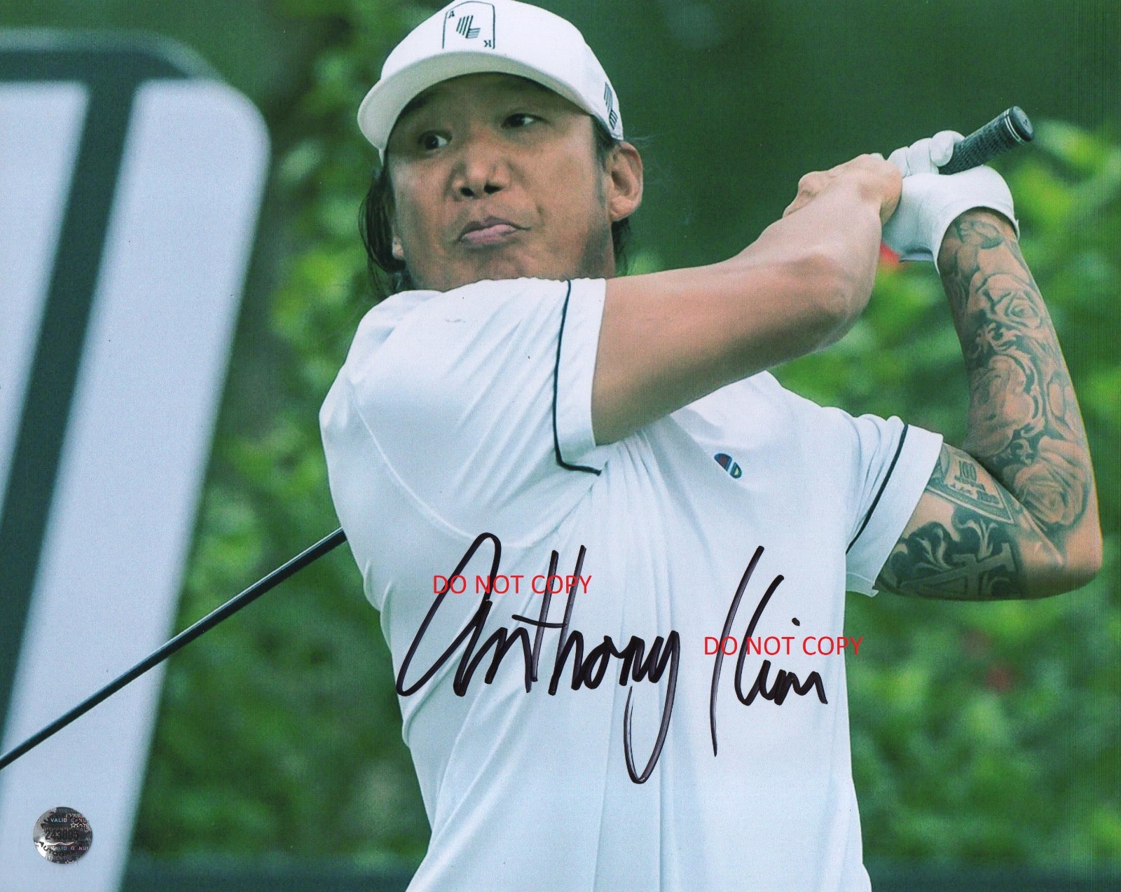 ANTHONY KIM - PGA GOLF Autographed Signed 8x10 Reprint Photo #2 !!
