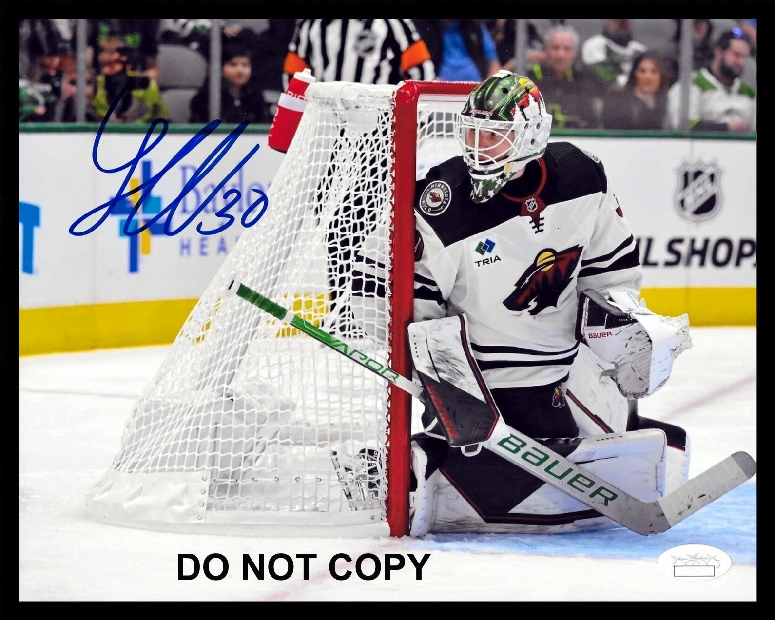 Jesper Wallstedt MINNESOTA WILD Signed Autographed REPRINT 8x10 Photo RP