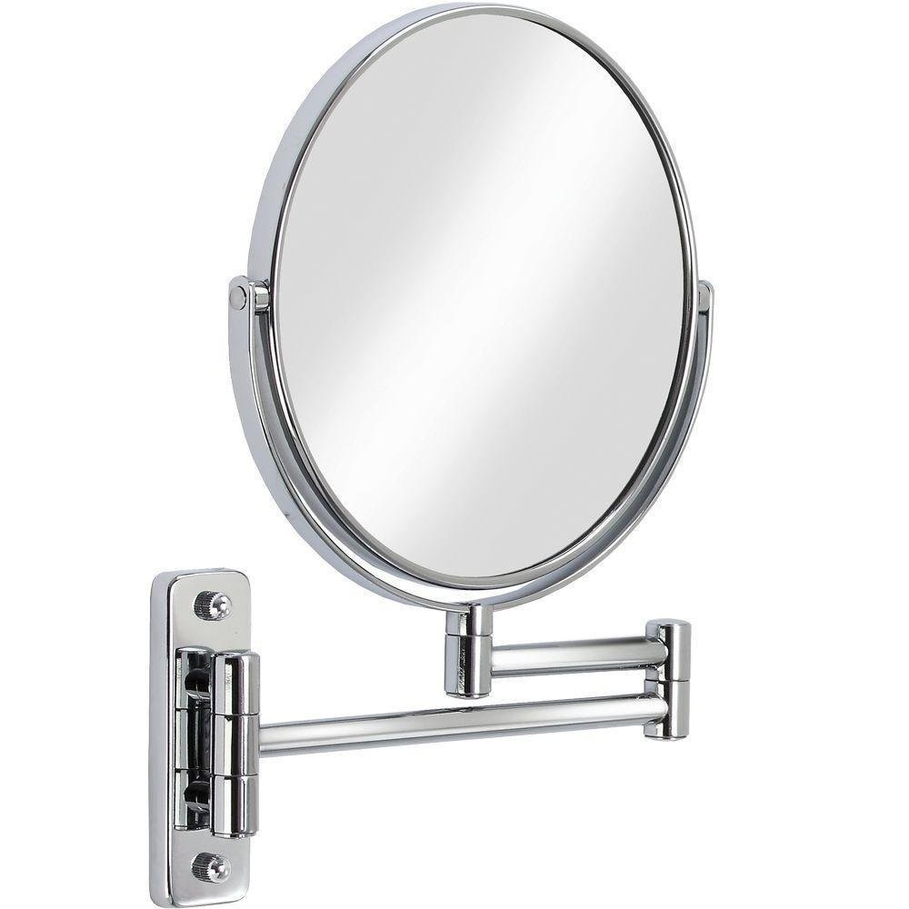 Better Living Cosmo 8" Double-Sided Vanity Mirror 1x/5x Magnification 360° Rotat