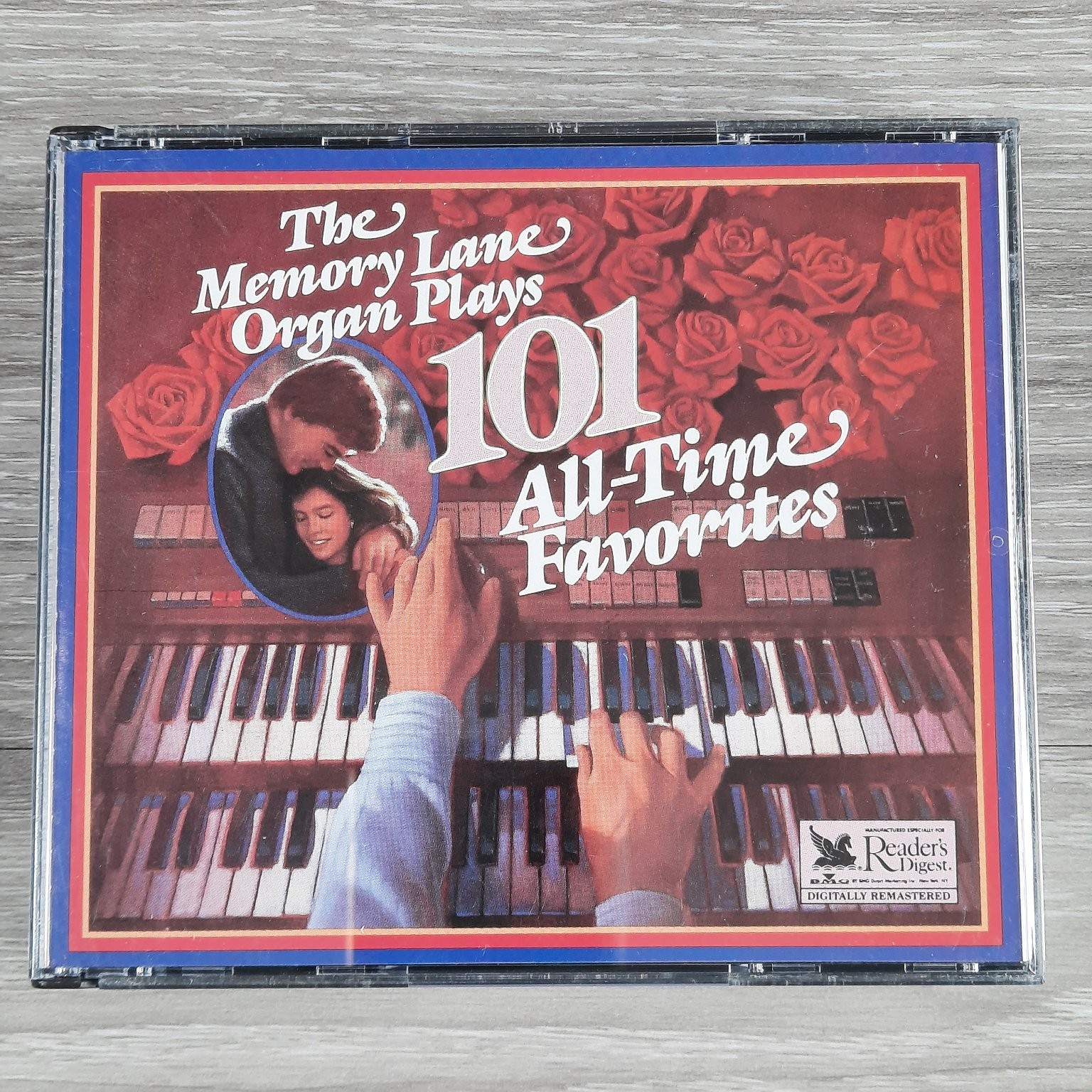 Memory Lane Organ Plays 101 All-Time Favorites CD 1992 Easy Listening Reader's
