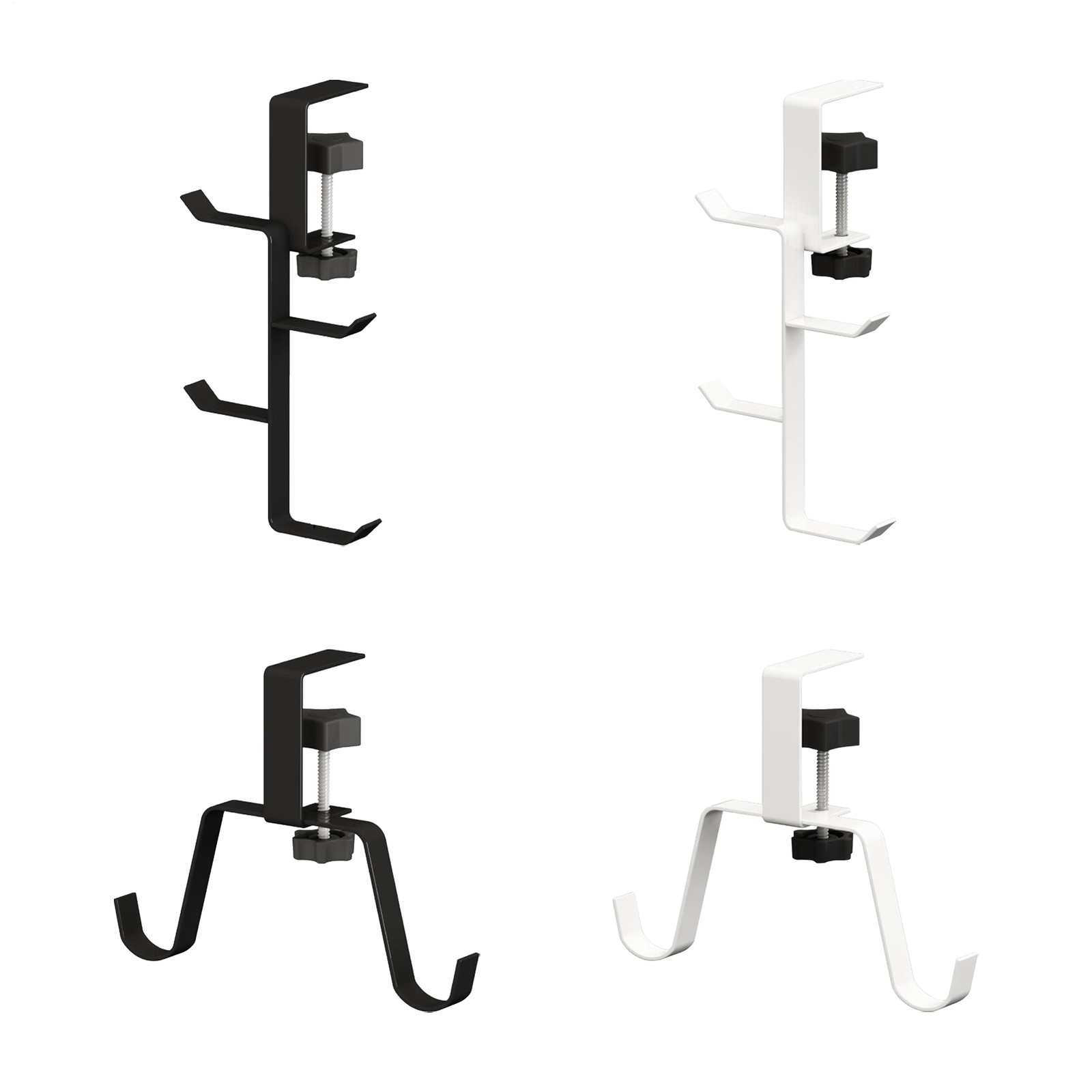 Under Desk Headphone Hanger Headphones Clothes Table Hook Space-Saving skilful