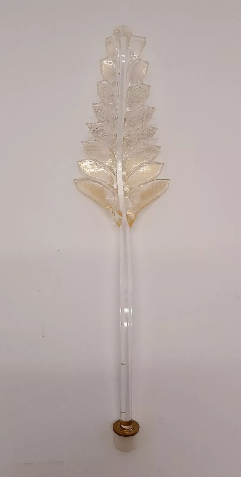 Replacement Murano glass chandelier LA MURRINA VIVALDI S6 high leaf gold crystal