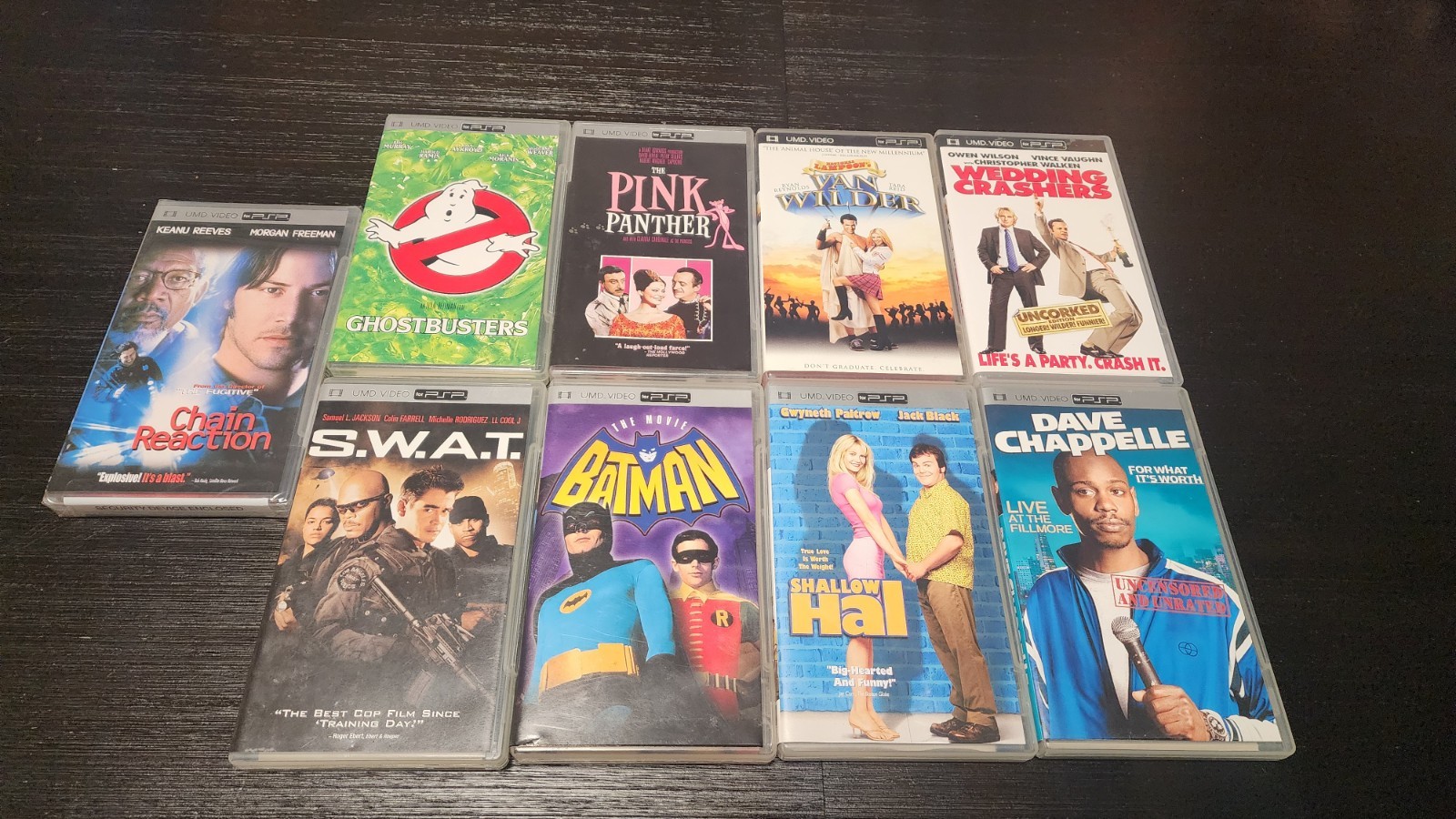 Sony PSP UMD Movie Bundle Assorted Titles (9-Pack)