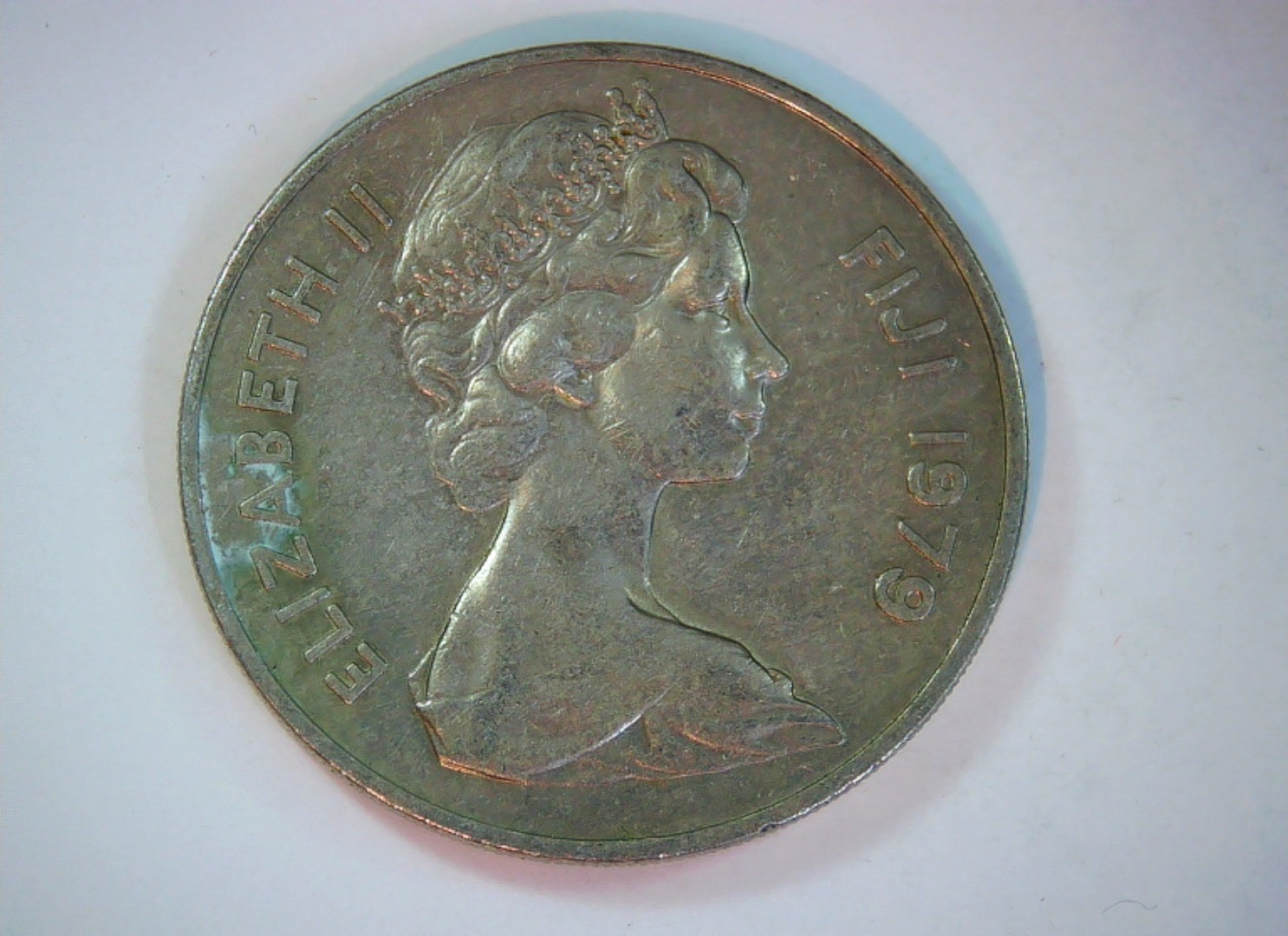 Fiji 1979 20c Elizabeth II (decimal coinage) - 20 cents (telephone design) Coin