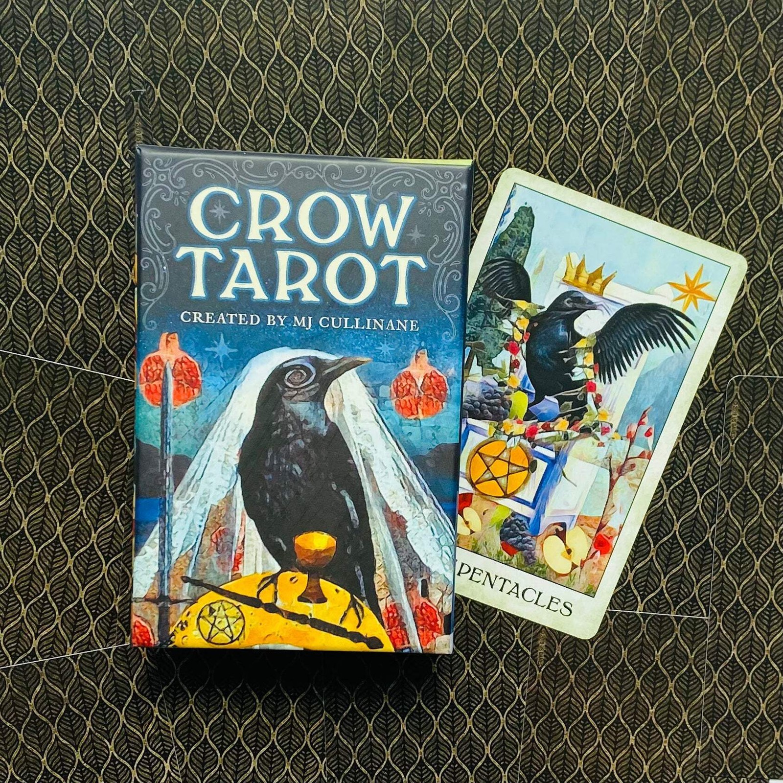 Crow Tarot Card Deck Mj Cullinane Esoteric US Games Systems Metaphysical New