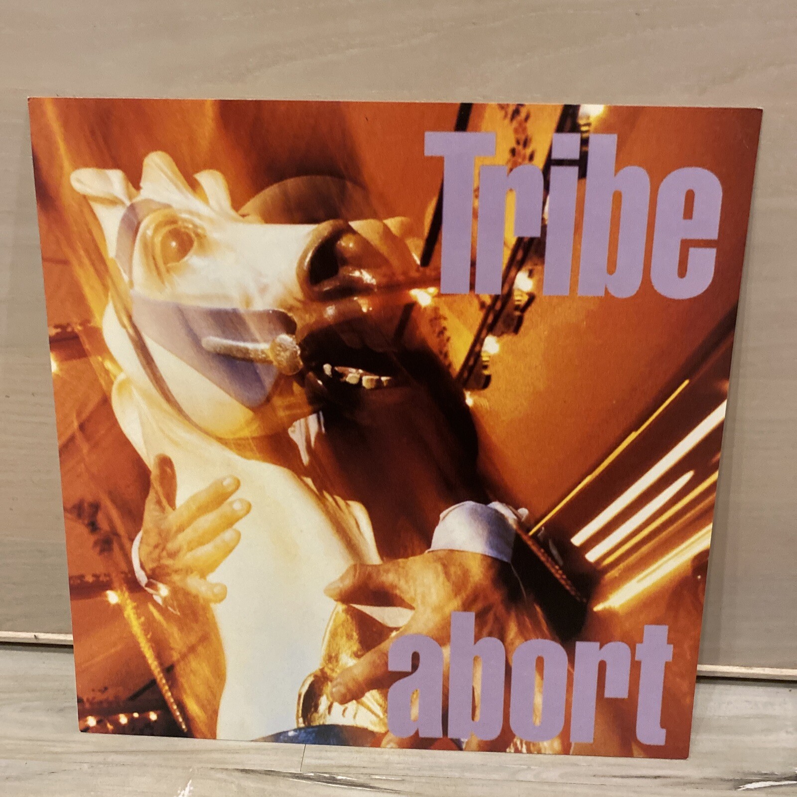 TRIBE POSTER, ABORT 12x12 Album Flat Poster Rock