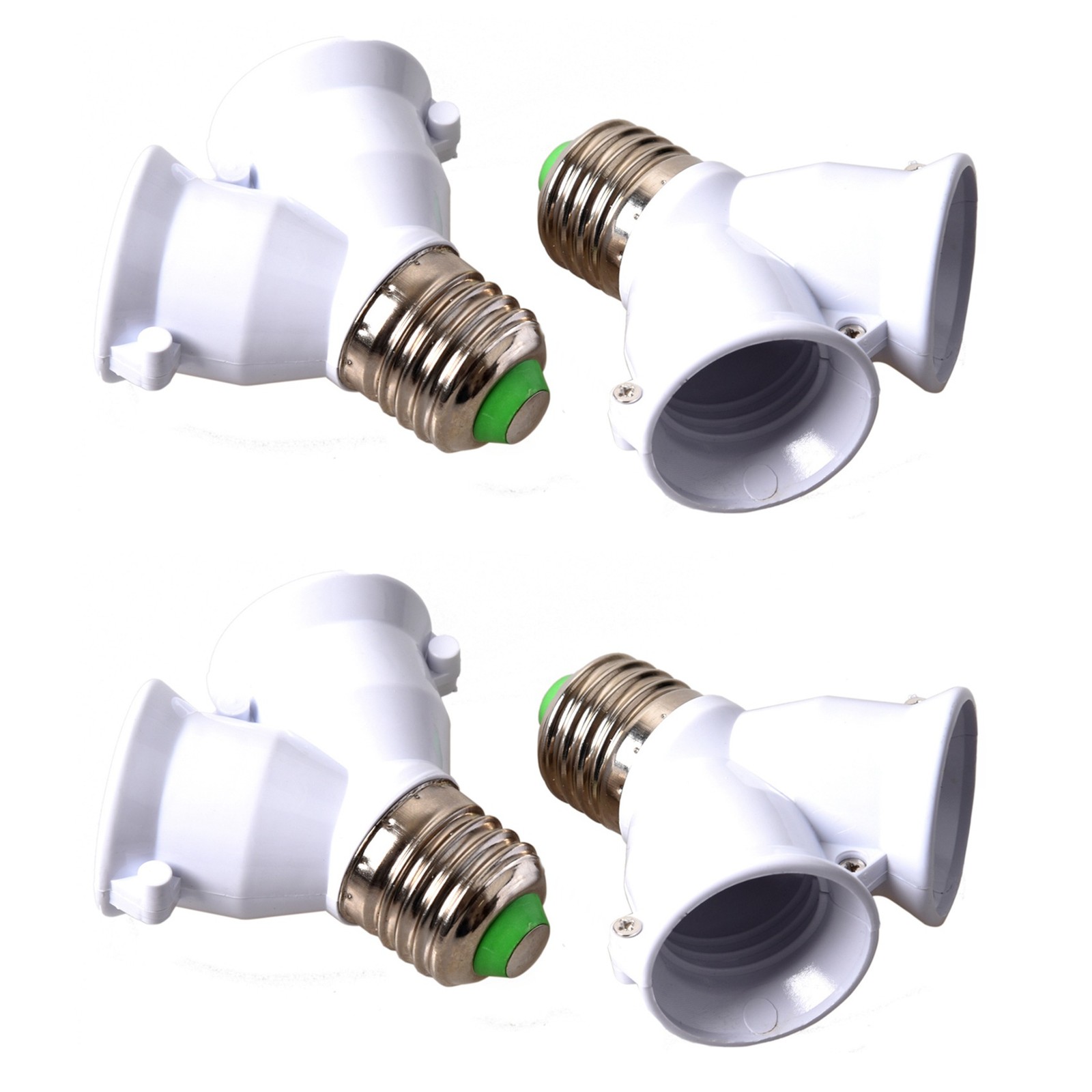 4X E27 Adapter E27 to Dual Vis Bayonet Converter A6O89993