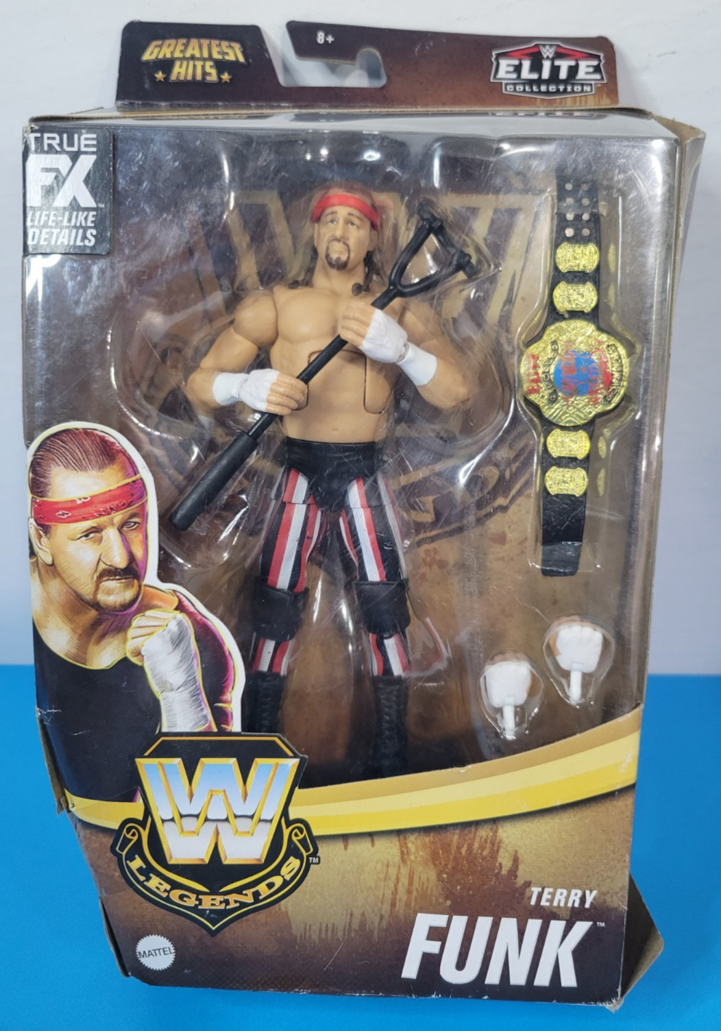 Terry Funk WWE Elite Collection Greatest Hits Legends Figure 2023