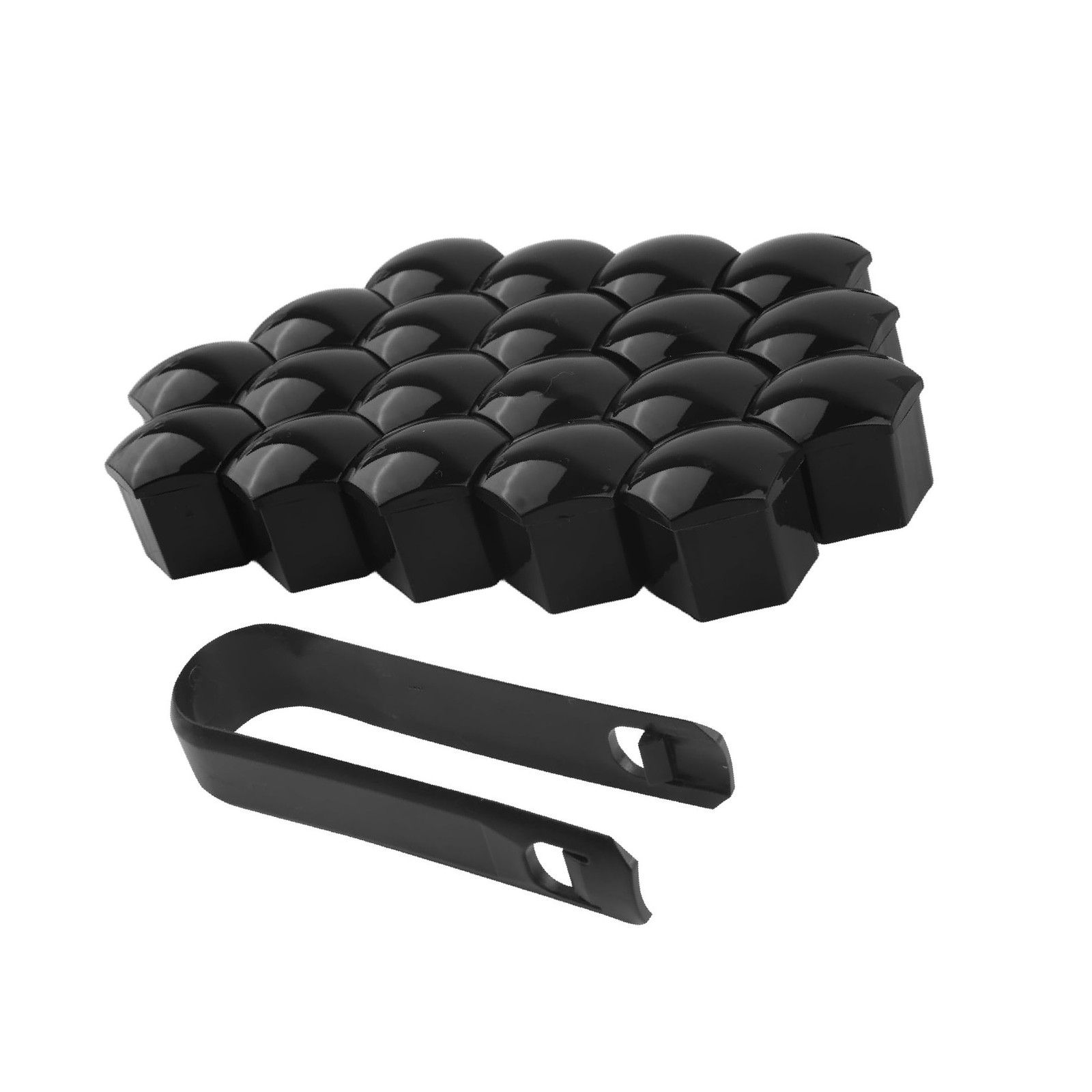 20PCS 17mm Lug Nut Covers with Disassembly Tool,Hex Lugnut Covers for Protect...