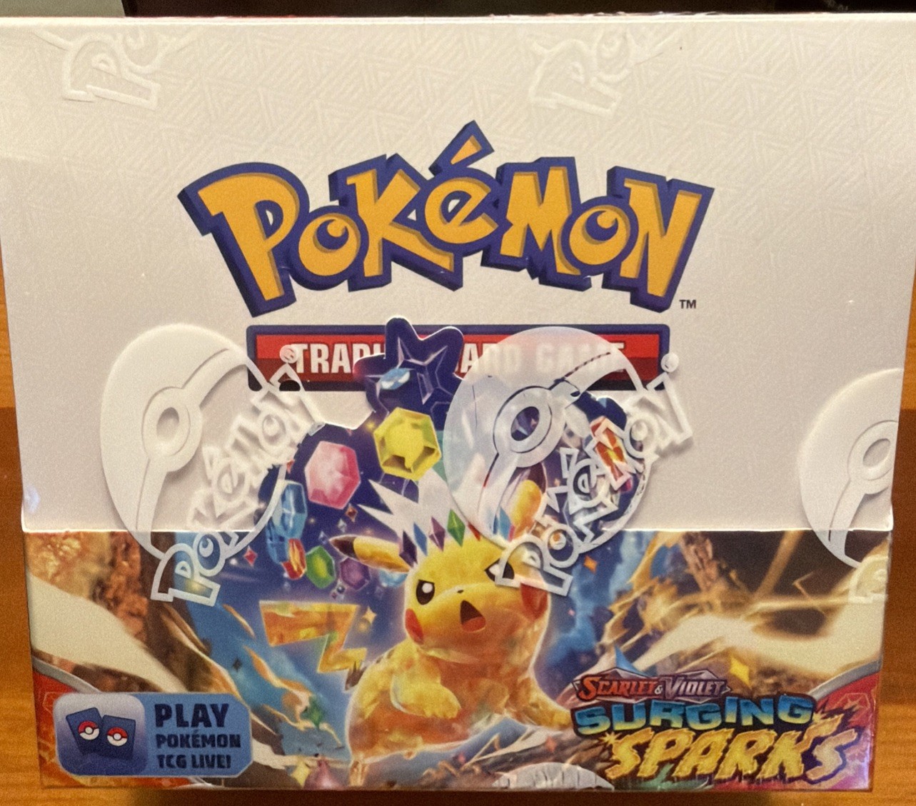 New | Surging Sparks | Booster Box | 36 Packs | Scarlet & Violet | Pokémon TCG 