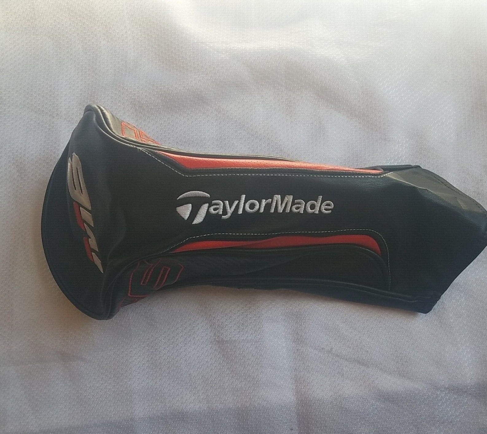 TAYLORMADE M6 DRIVER Golf Club Head Cover Black Red White Large