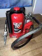 American Forge Foundry 20 Ton Max Lift 20 5/8" Air Hydraulic Bottle Jack 5620SD