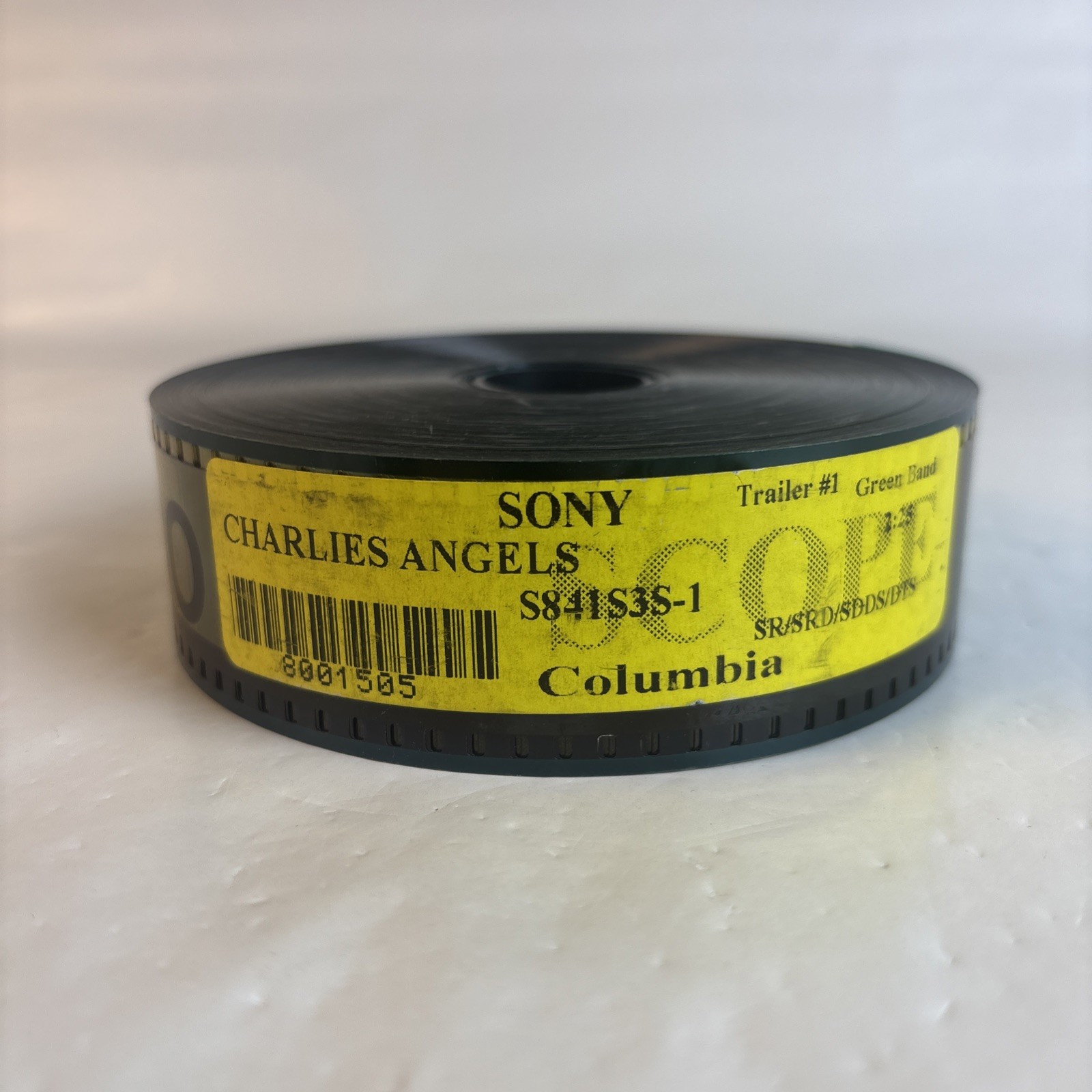 CHARLIE'S ANGELS (2000) Theatrical Movie Trailer on 35mm Film Bill Murray