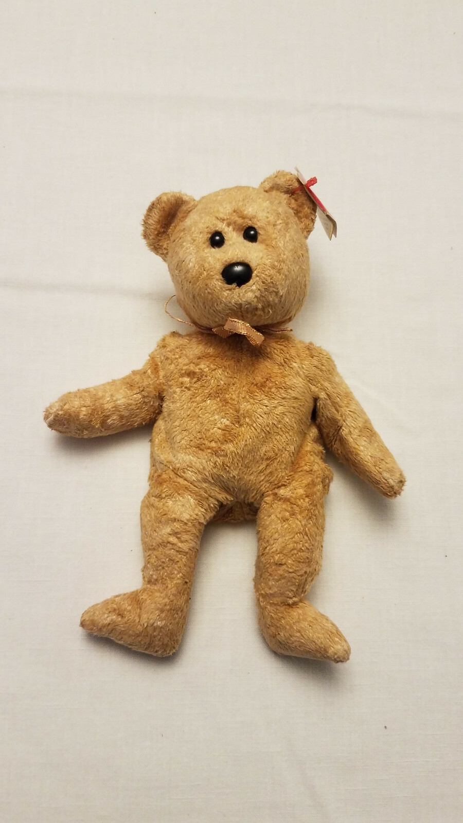 Ty Beanie Baby Cashew The Teddy Bear 2000 Retired Plush Toy
