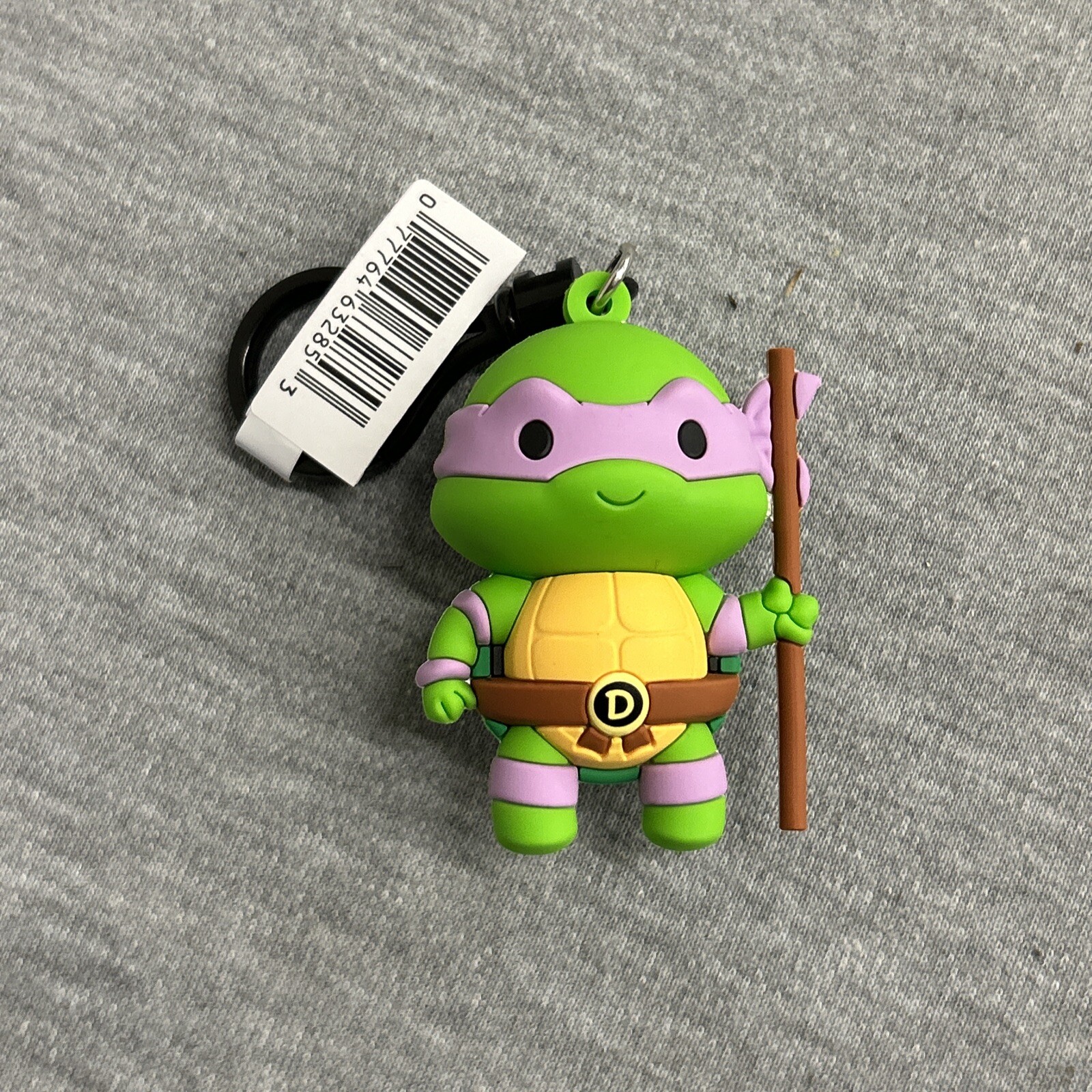 Teenage Mutant Ninja Turtles Series 3 Figural Bag Clip 3 Inch - Donatello