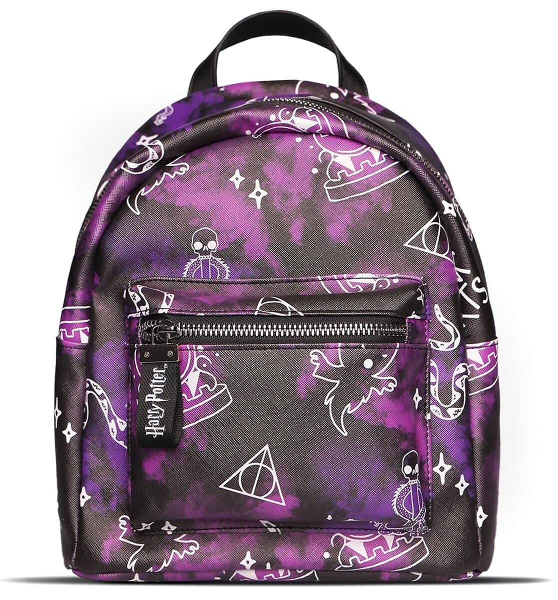 Harry Potter Wizards Unite Unisex Mini Backpack Black Fan Merch Movies One Size 