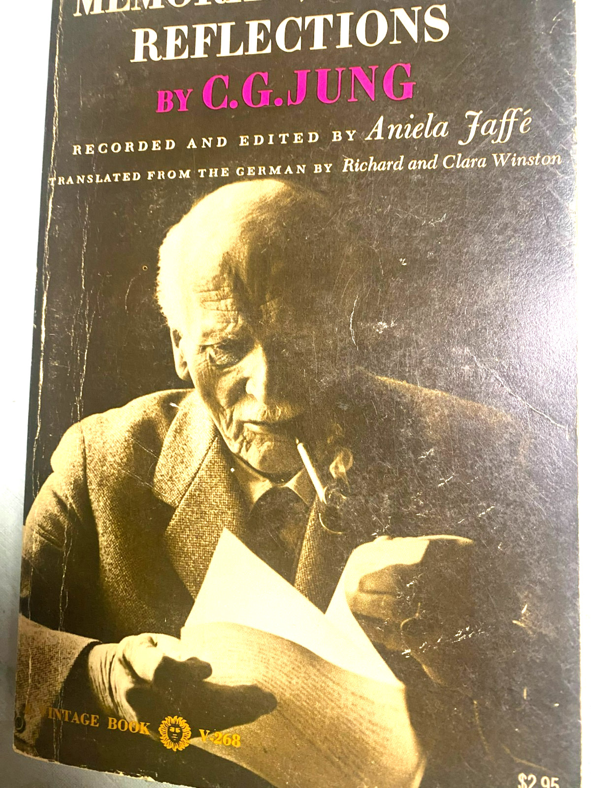 RARE TRADE! Memories, Dreams, Reflections by Carl Jung (1963) A GREAT SOFTBACK