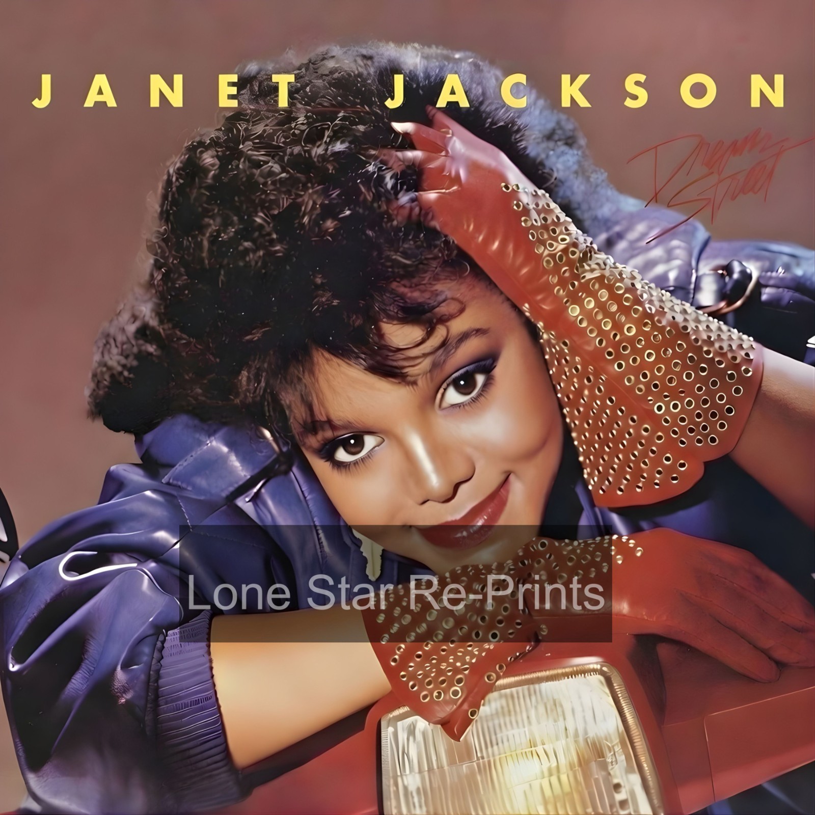 Janet Jackson Dream Street 12x12 Album Cover Reprint