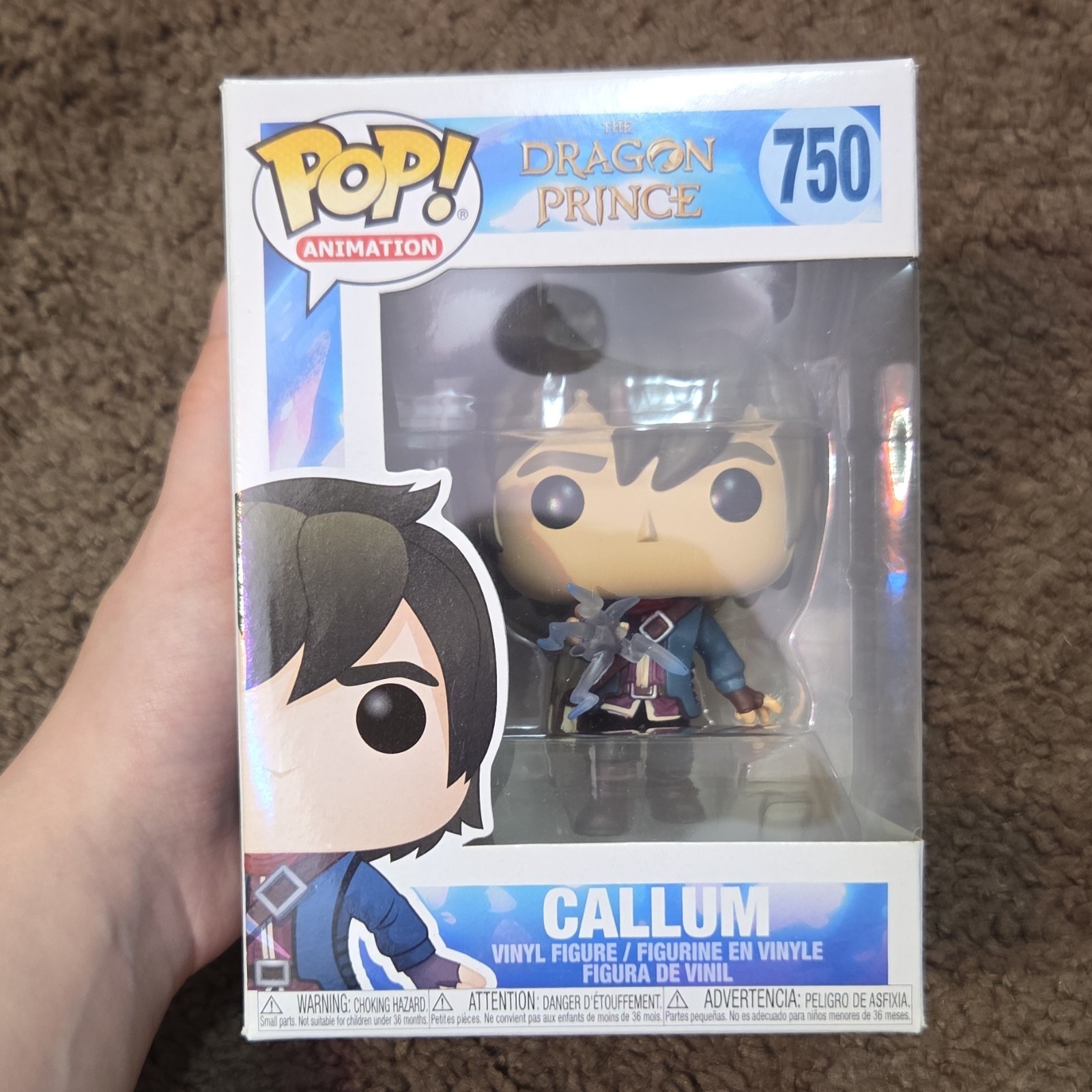 Funko Pop! Vinyl: The Dragon Prince - Callum #750 Animation Figure