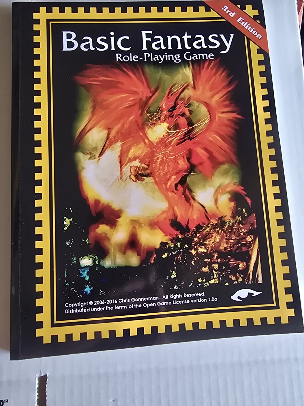 Basic Fantasy Role-Playing Game 3rd Edition Rulebook