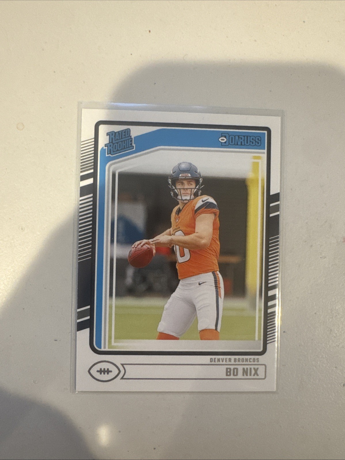 2024 Panini Donruss - Rated Rookie Bo Nix #369 (RC) #5295
