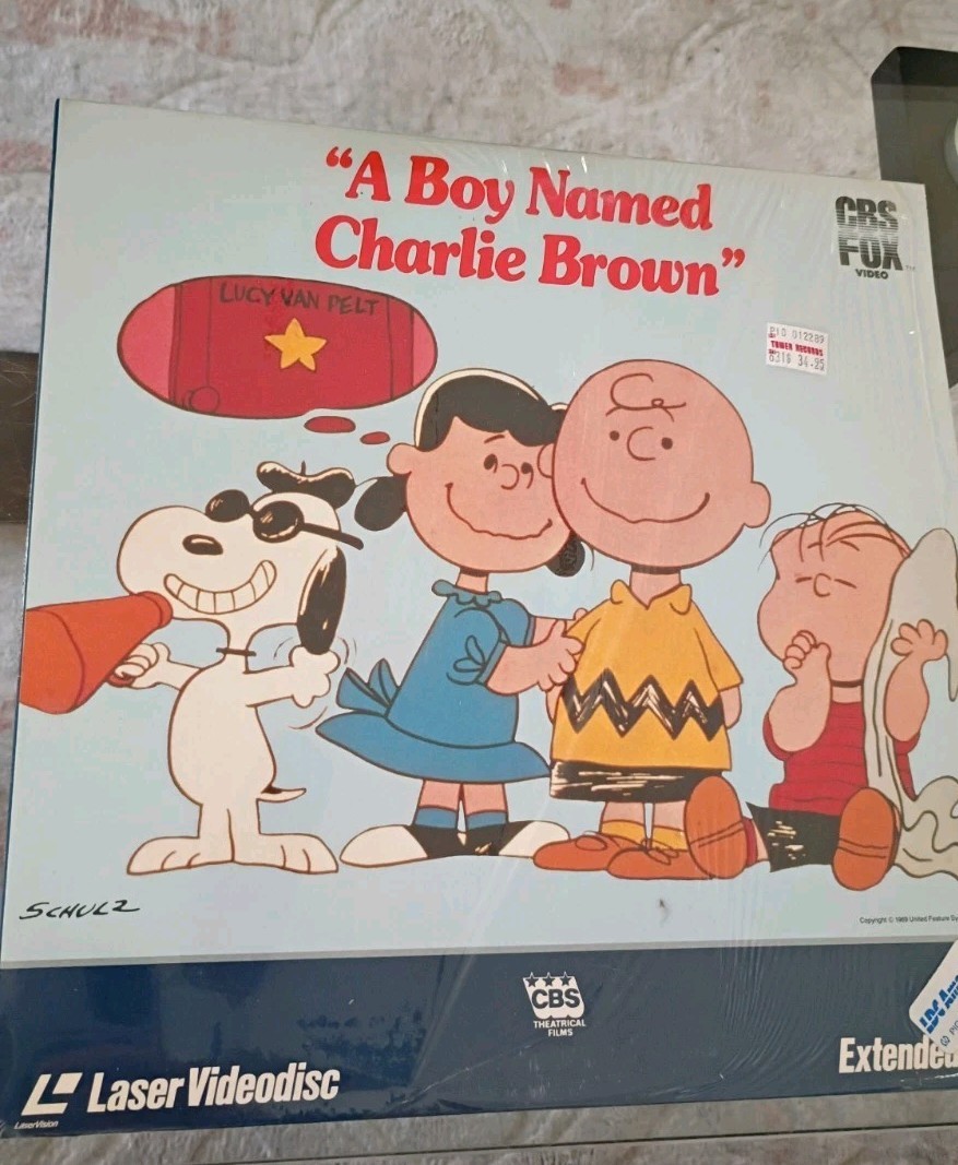 A Boy Named Charlie Brown LaserDisc 