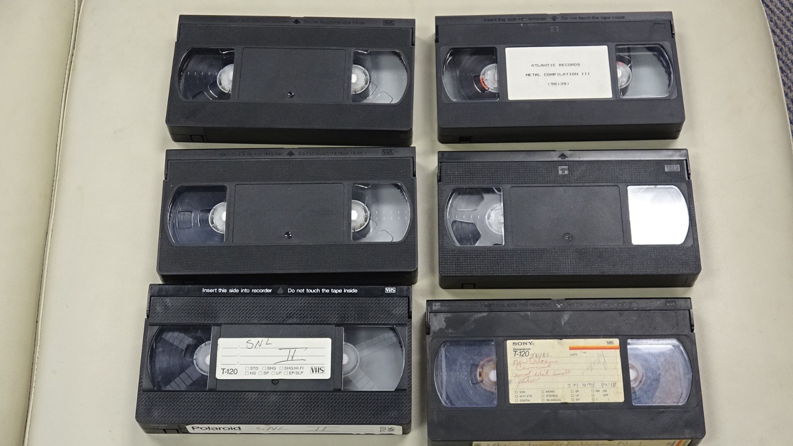 Used VHS TAPES ALL TESTED SHOEBOX FULL 13 TAPES