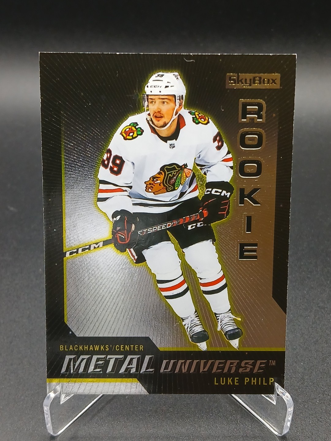 Luke Philp Skybox Retro Rookie 23-24 Metal Universe - NHL Chicago Blackhawks