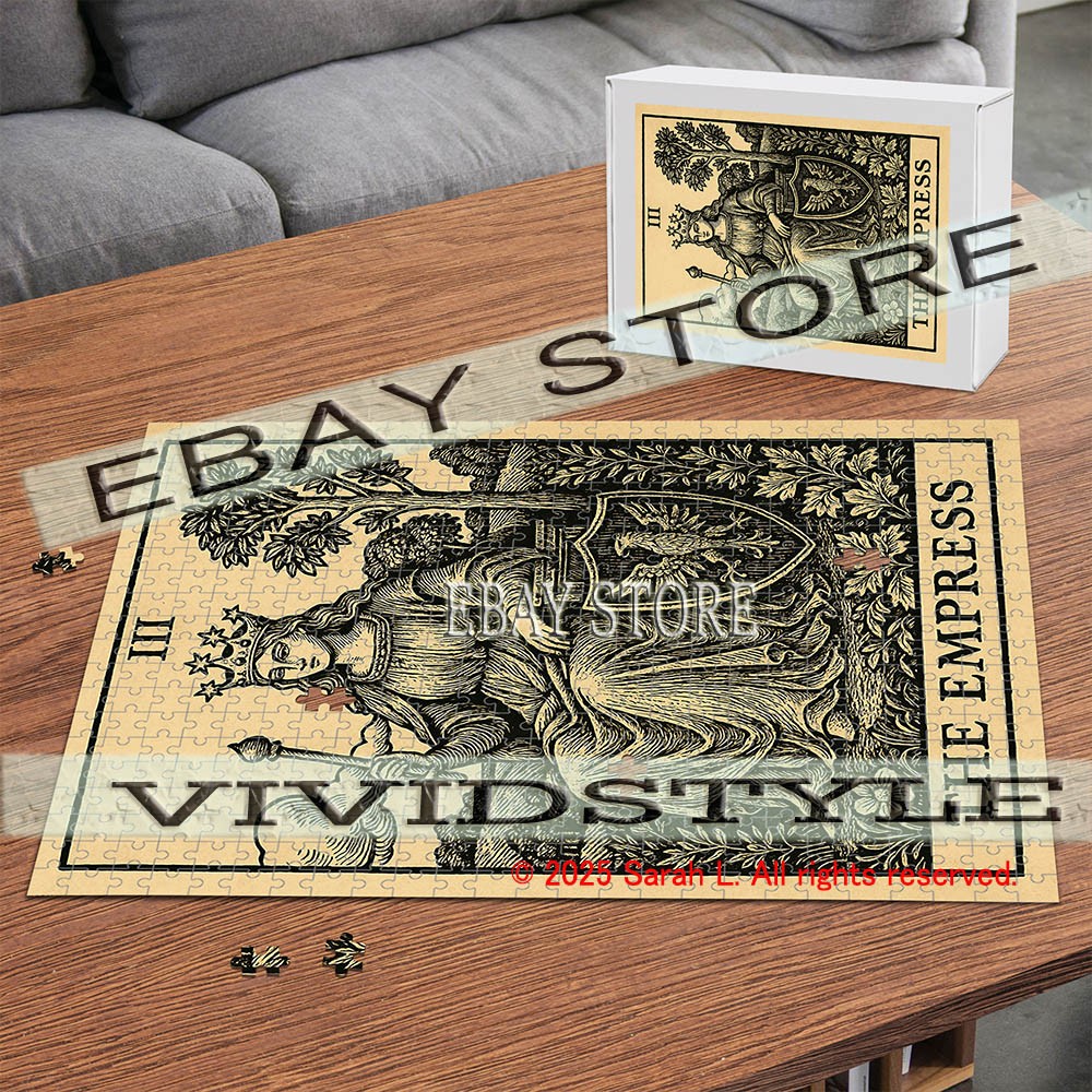 The Empress Tarot Card aesthetic magical 500pc jigsaw puzzle 15X20.5 in