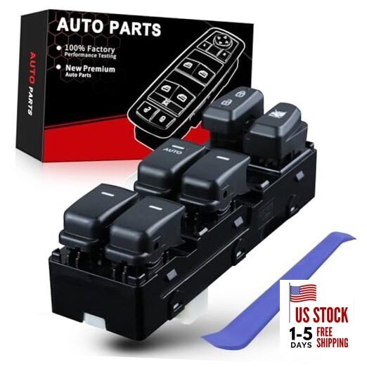 Master Power Window Switch for:-Hyundai Sonata 2011 2012 2013 2014 Front Left 