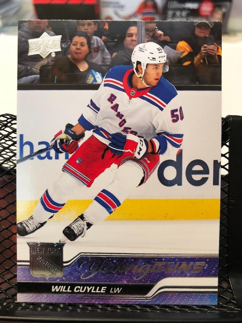 WILL CUYLLE 2023-24 UPPER DECK SERIES 1 YOUNG GUNS NO. 213 NEW YORK RANGERS
