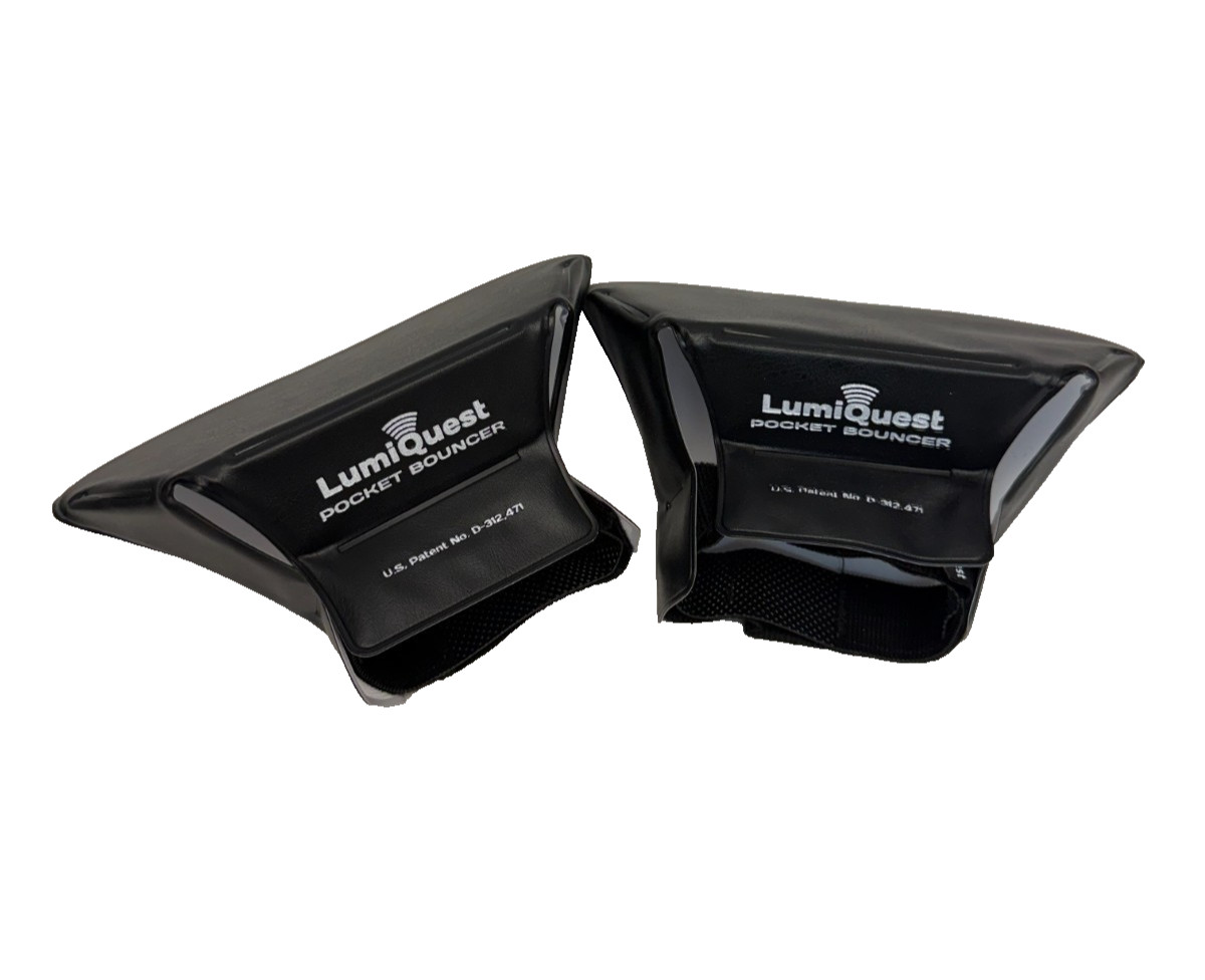 2x LumiQuest Pocket Bouncer Flash Diffuser Reflector for Camera Flash