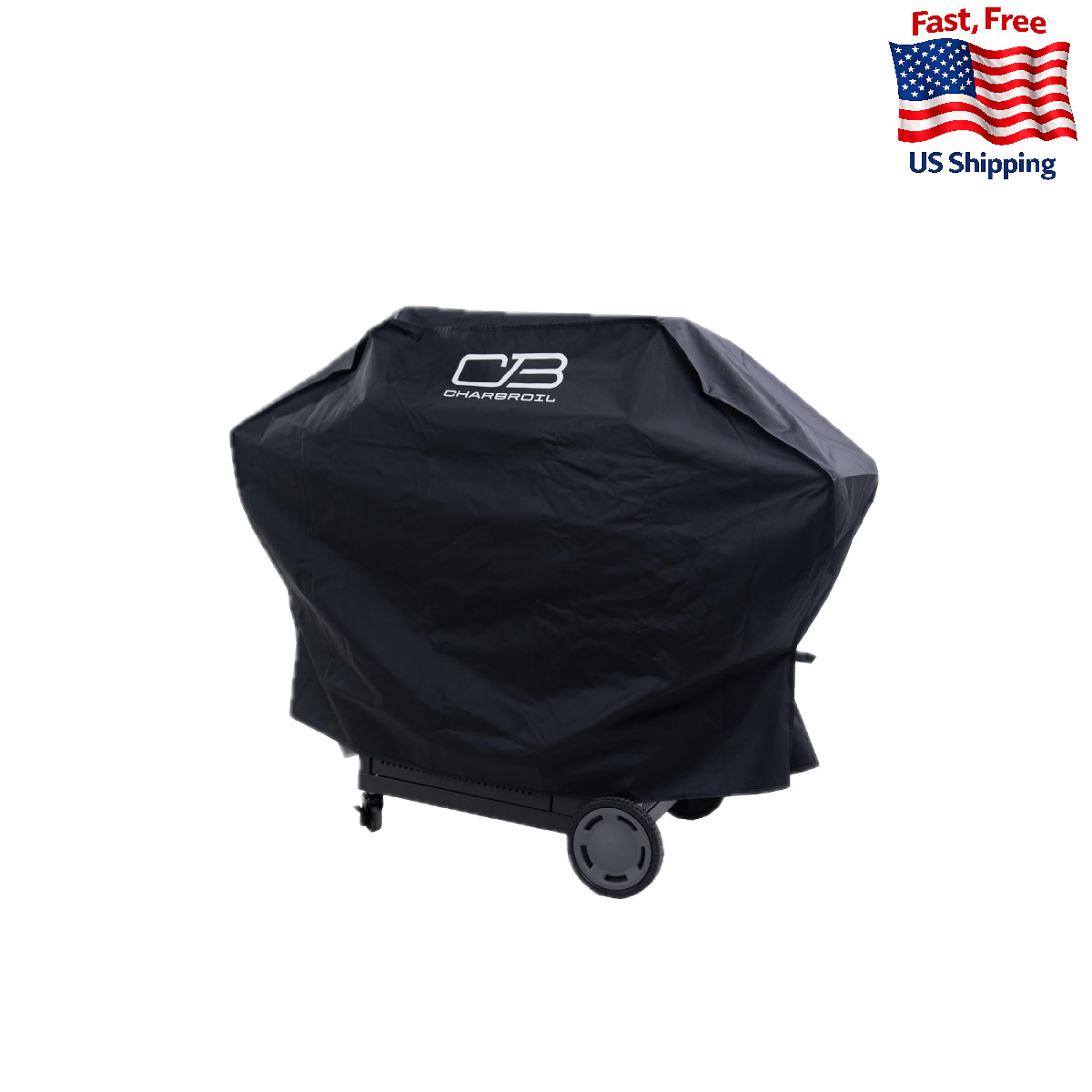 Charbroil Performance Medium Grill Cover Black CB1250011P6 - Weather Resistant