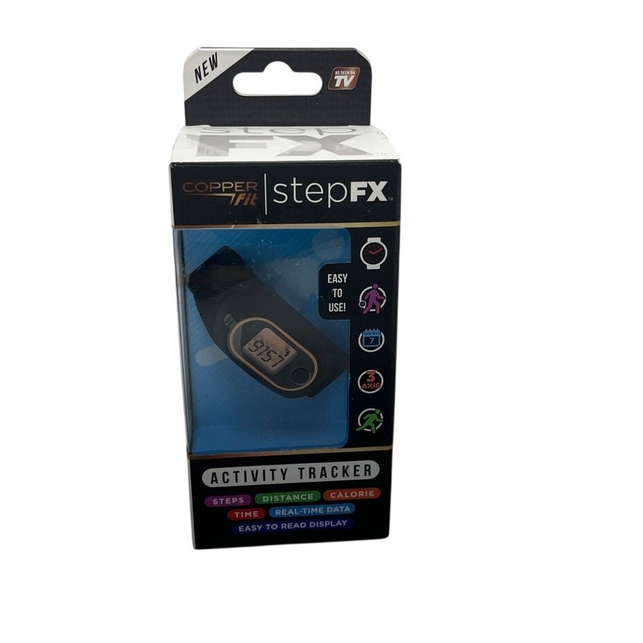 Copper Fit StepFX Activity Tracker Pedometer