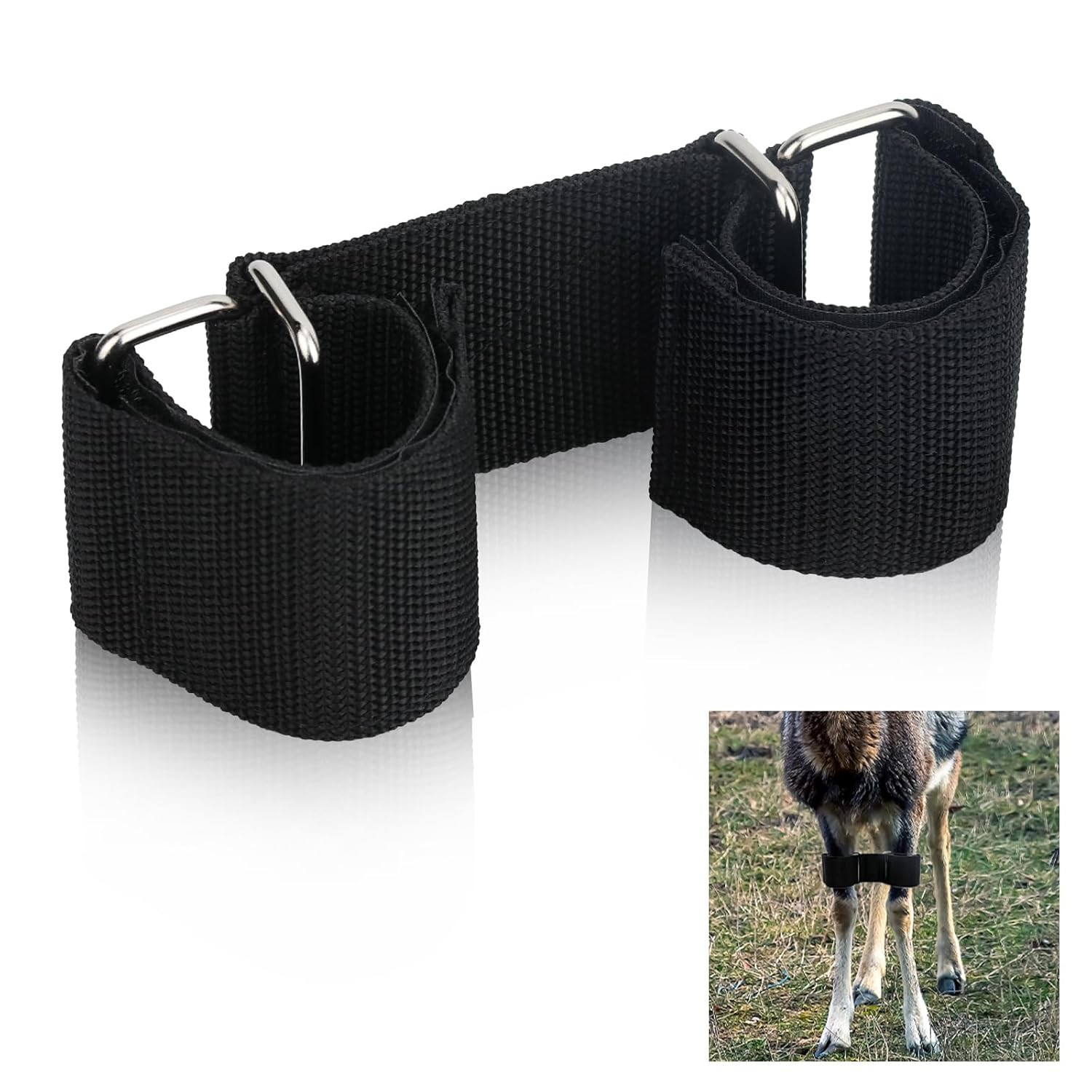 Adjustable Goat Hobbles Binding Tool Nylon Goat Milking Hobbles Goat Milking Sup