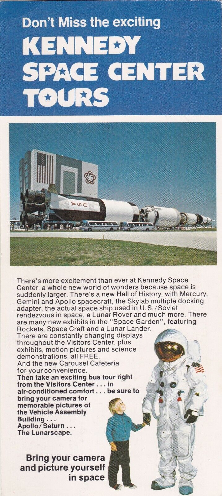 c1980 Kennedy Space Center Promotional Brochure