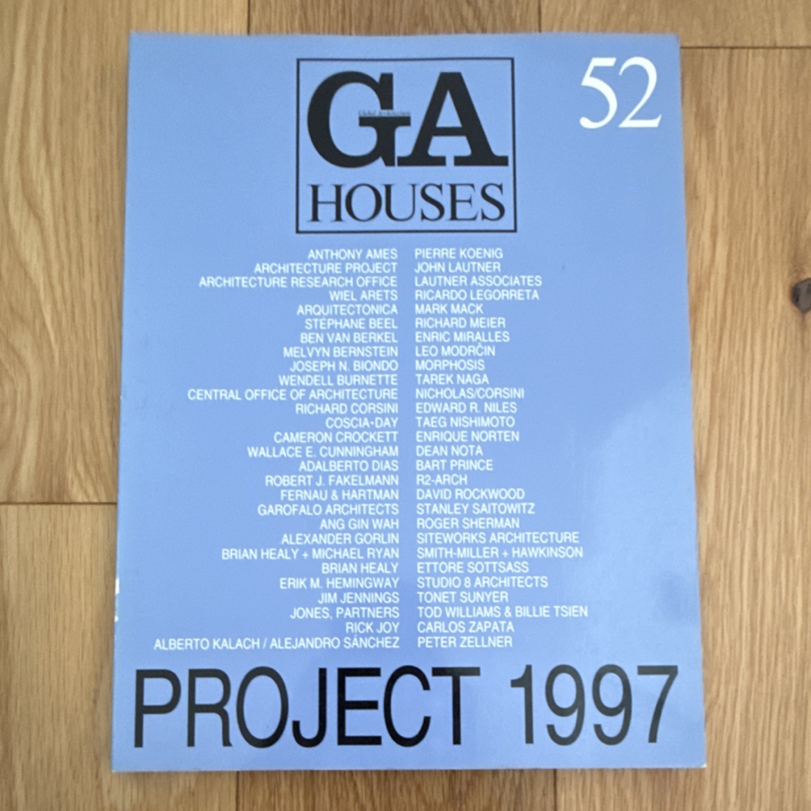 GA Houses 52 Architecture A.D.A. Edita Tokyo 1997 Anthony Ames Pierre Koenig