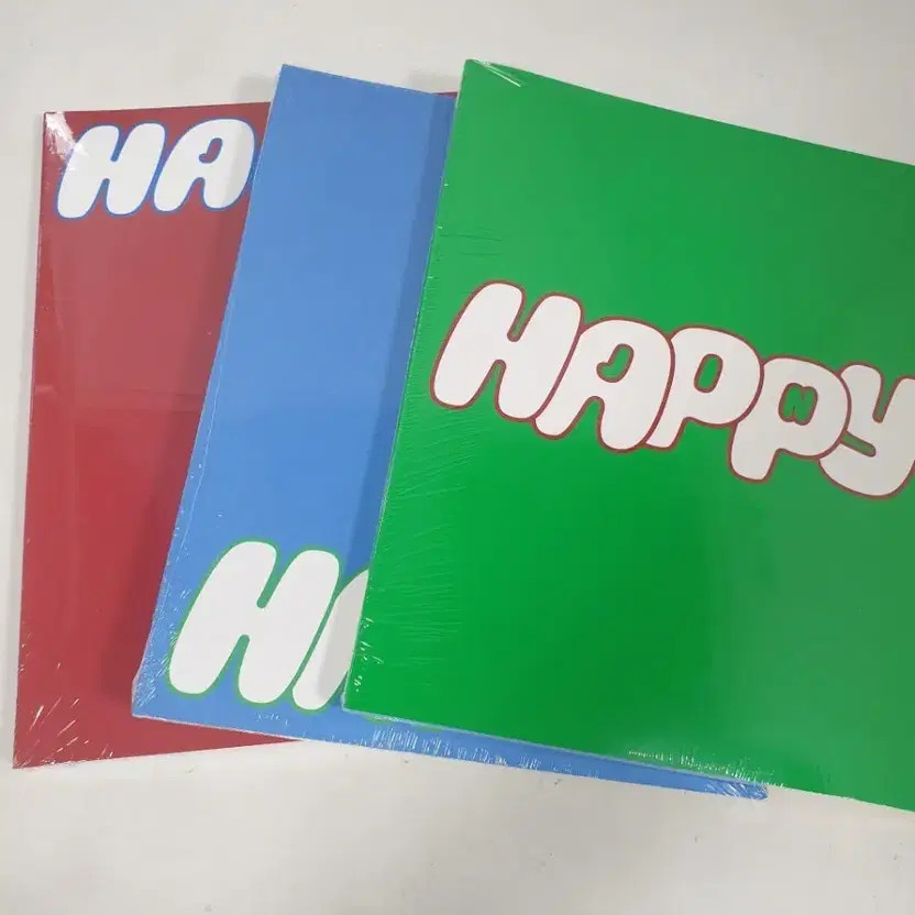 BTS Jin Happy Album Red/Blue/Green Sealed New