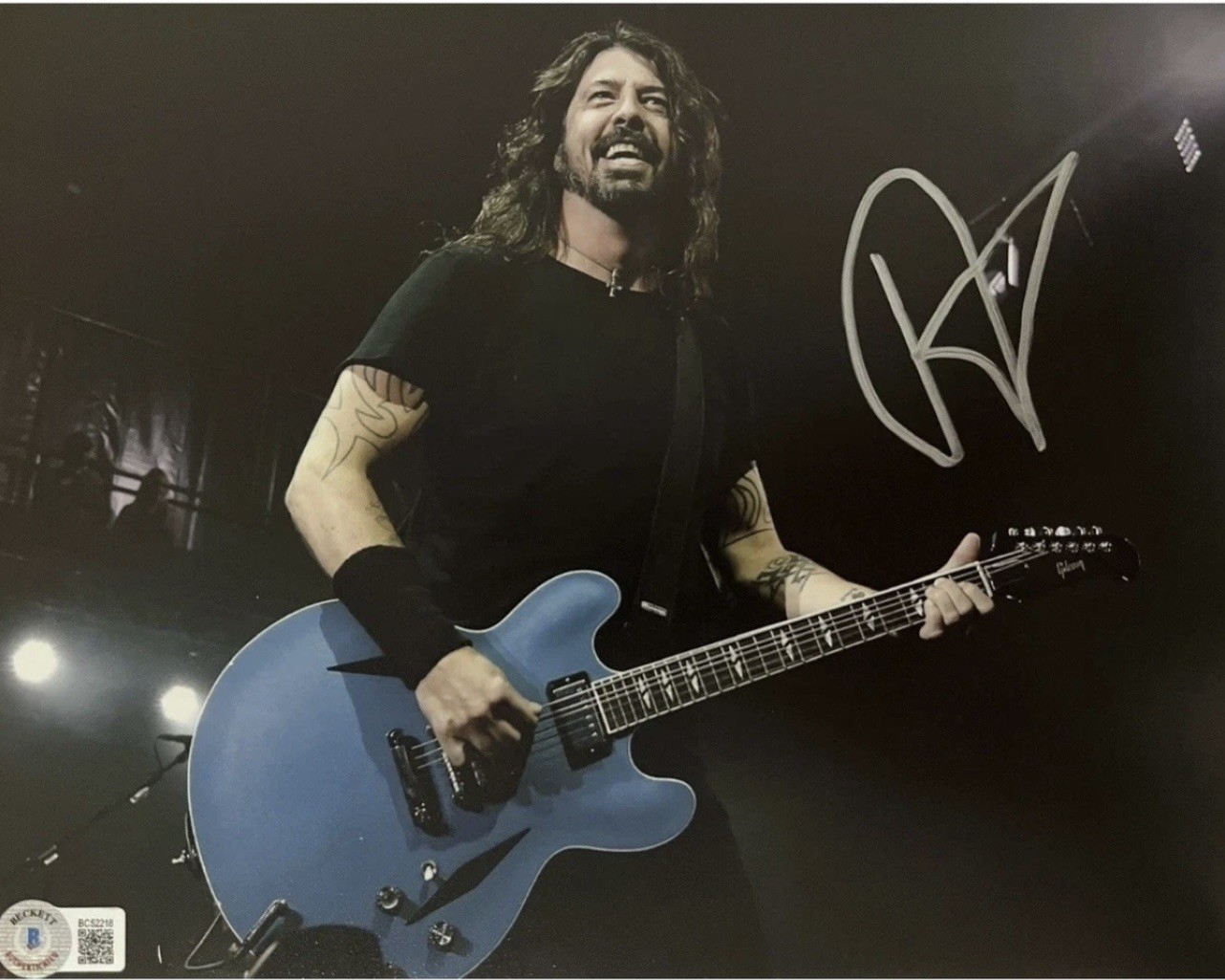 Dave Grohl Signed 8x10 REPRINT Photo Autographed Picture Nirvana Foo Fighters