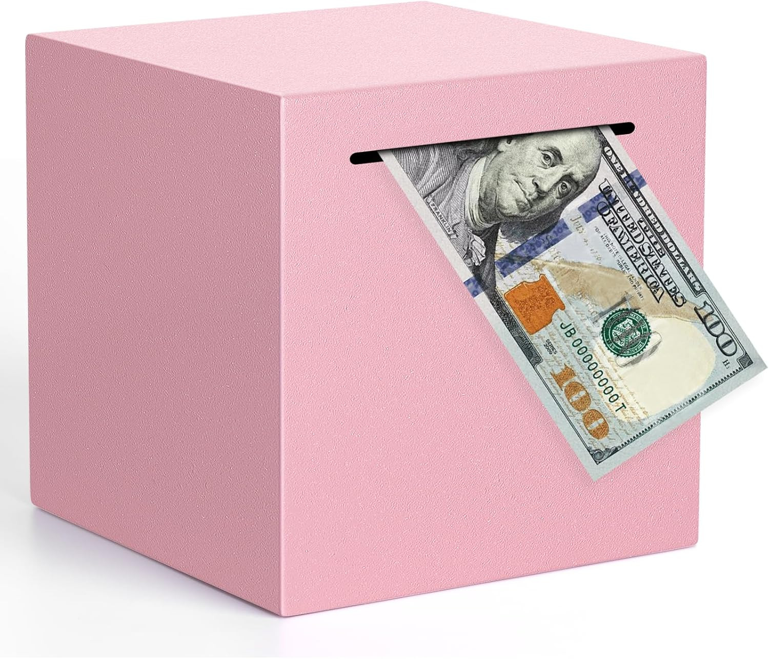 Adults Piggy Bank Must Break to Open, Unbreakable Stainless Steel Piggy Bank for