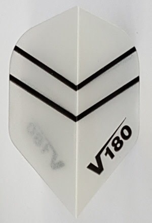 V180 Transparent Clear Standard Dart Flights