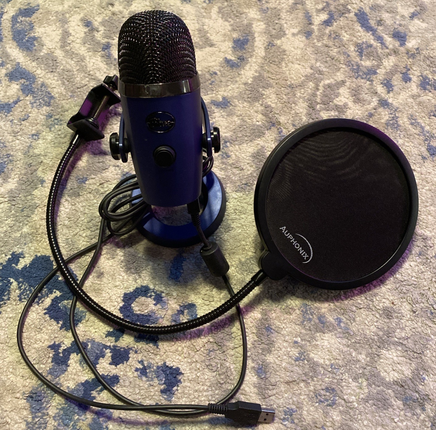 Blue Microphones Yeti Nano Premium Wired Multi-Pattern USB Condenser Microphone 