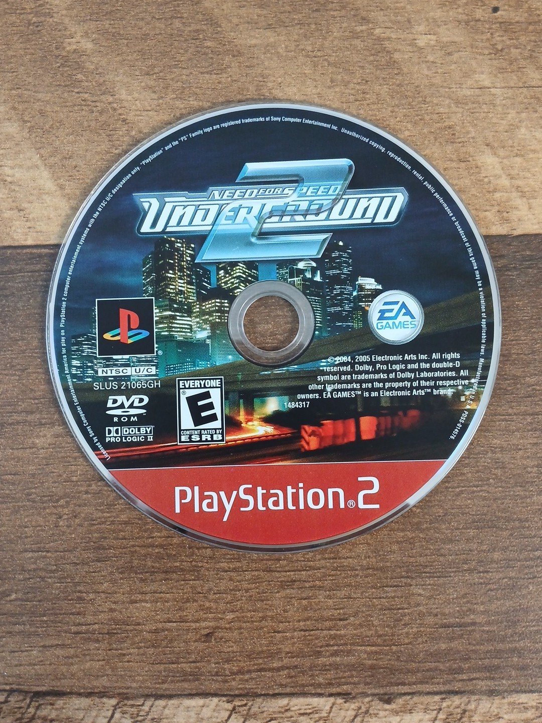 Need for Speed Underground 2 Greatest Hits (PS2 Playstation 2) Game Only Tested