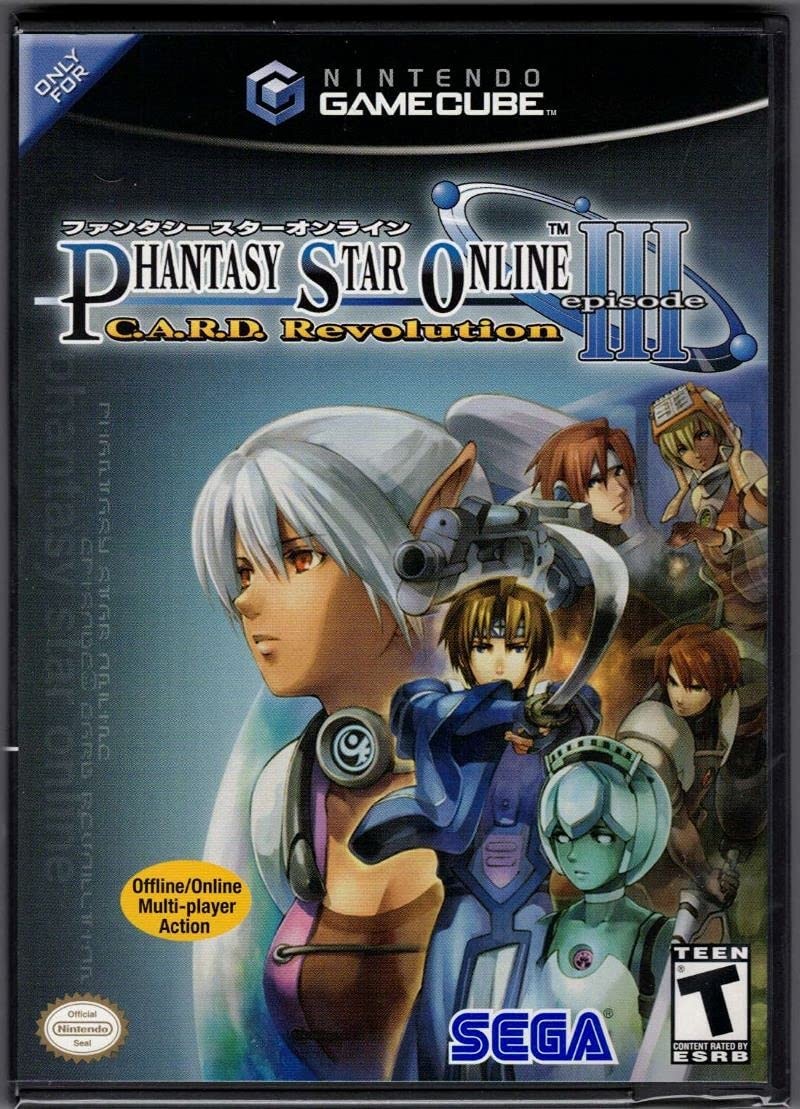 Phantasy Star Online Episode III: C.A.R.D. Revolution (Nintendo GameCube)