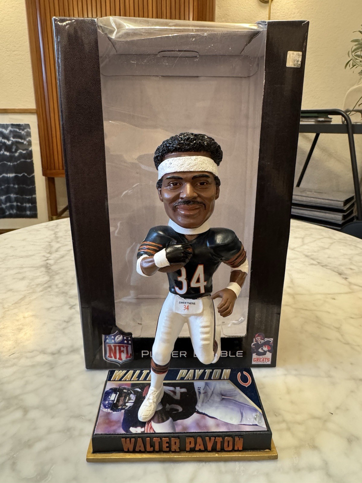 Walter Payton Bobblehead Chicago Bears Foco Forever Collectibles Legends