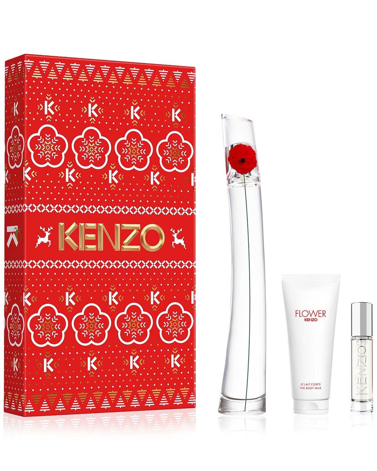 Kenzo-3-Pc. Flower By Kenzo Eau de Parfum Gift Set|20772