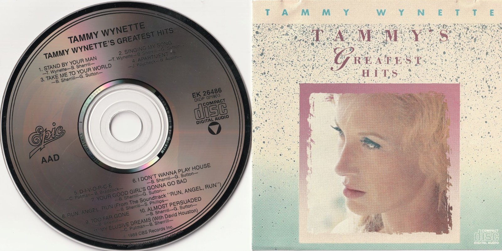 Tammy Wynette - Tammy's Greatest Hits (1989)
