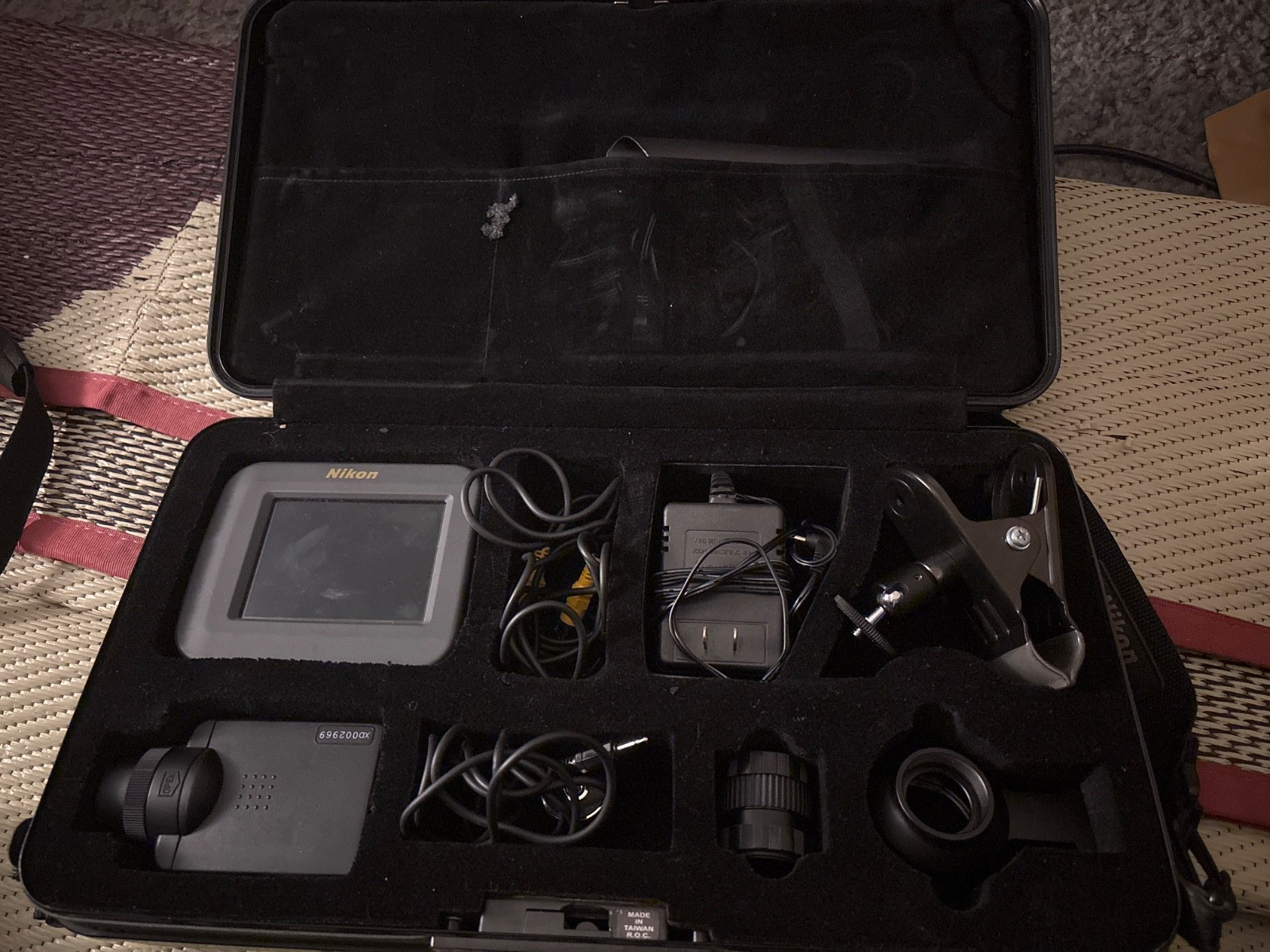Nikon Field Image System MX Camera and 4" LCD Monitor  w/case NO FIELDSCOPE