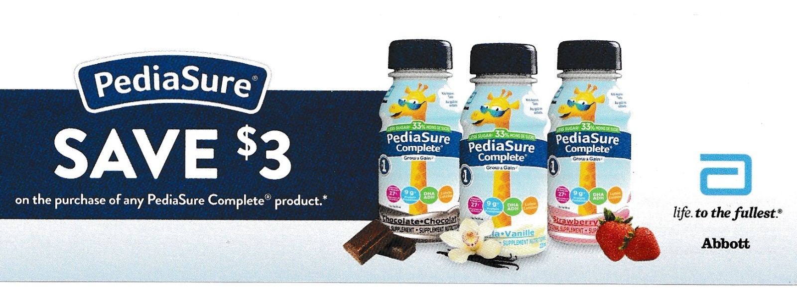 save on PEDIASURE 👶 baby food  + bonus [Canada]