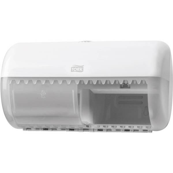 TORK 557000, Plastic Elevation Small Roll Toilet Paper Dispenser